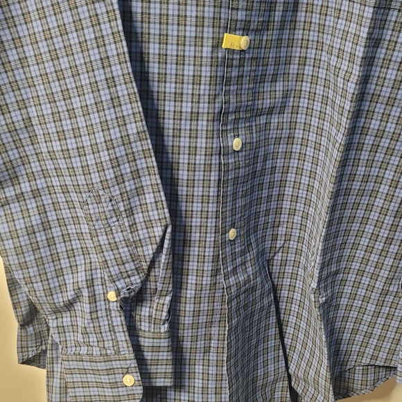 Polo Ralph Lauren Navy Checkered Men's Shirt - Picture 4 of 5
